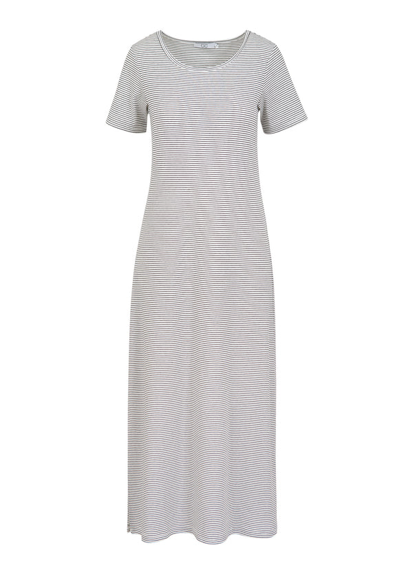 CC Heart CC HEART ELYSE LOCKERES KLEID Dress White/black stripe - 269