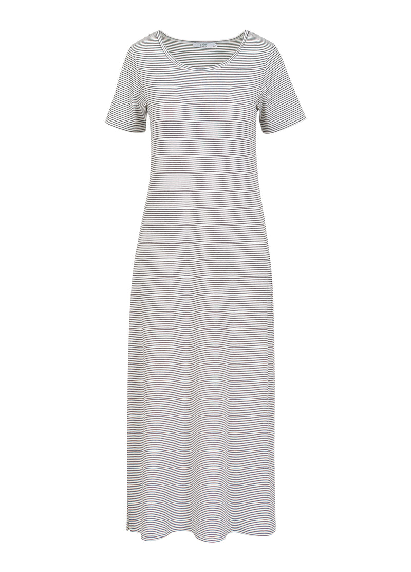 CC Heart CC HEART ELYSE LOCKERES KLEID Dress White/black stripe - 269