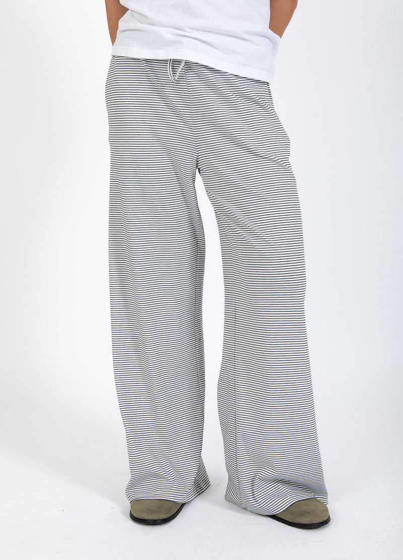CC Heart CC HEART ELYSE LOCKERE JERSEYHOSE Pants White/black stripe - 269
