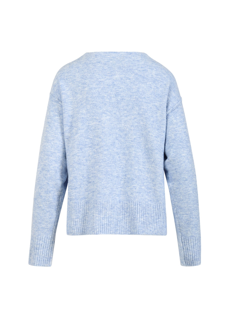 CC Heart CC HEART EMERIE V-AUSSCHNITT PULLOVER Knitwear Dream blue - 529