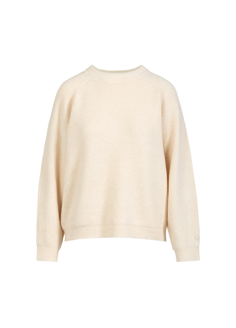 CC Heart CC HEART EMMA O-NECK PULLOVER Knitwear Creme - 241