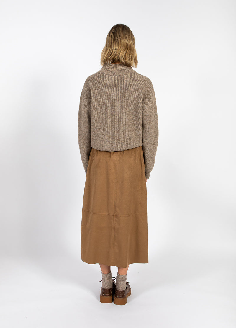 CC Heart CC HEART EMMA ROLLKRAGENSTRICK Knitwear Golden brown melange - 793