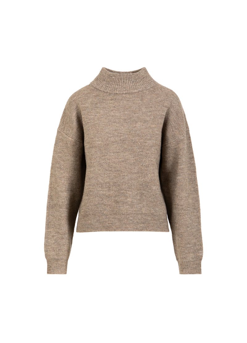 CC Heart CC HEART EMMA ROLLKRAGENSTRICK Knitwear Golden brown melange - 793