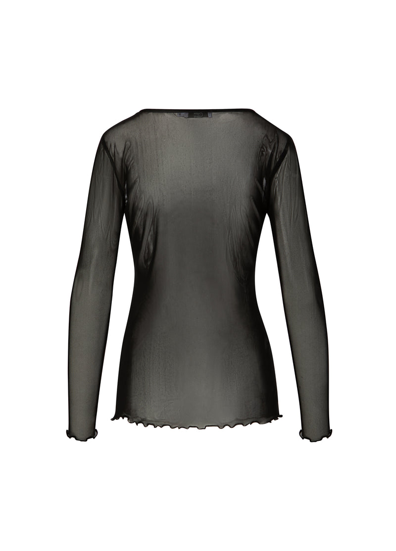 CC Heart CC HEART EVE MESH BLOUSE Shirt/Blouse Black - 100