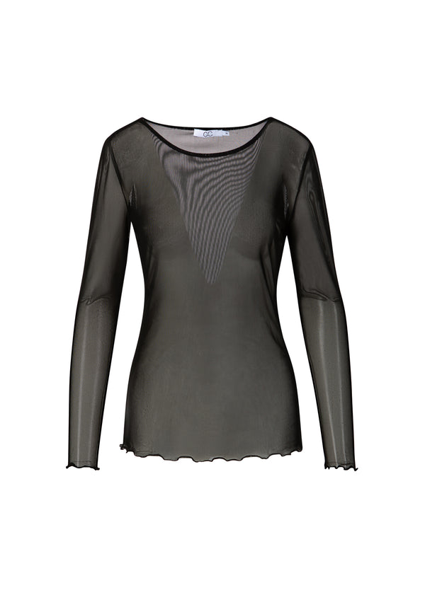 CC Heart CC HEART EVE MESH BLOUSE Shirt/Blouse Black - 100
