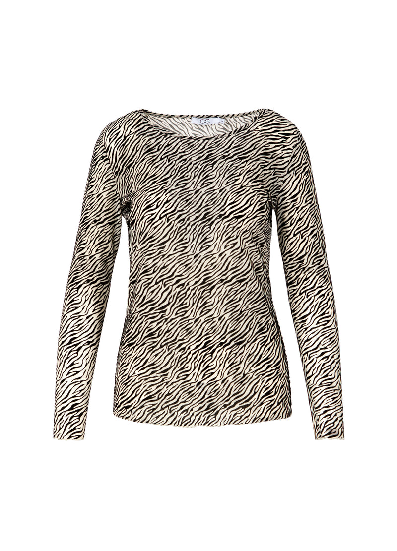 CC Heart CC HEART EVE MESH BLOUSE Shirt/Blouse Cream zebra - 914