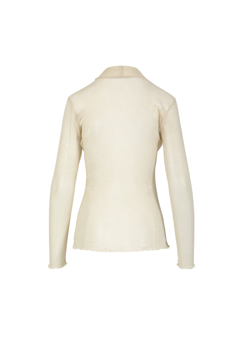 CC Heart CC HEART EVE MESH ROLLKRAGEN Shirt/Blouse Off white glitter - 201