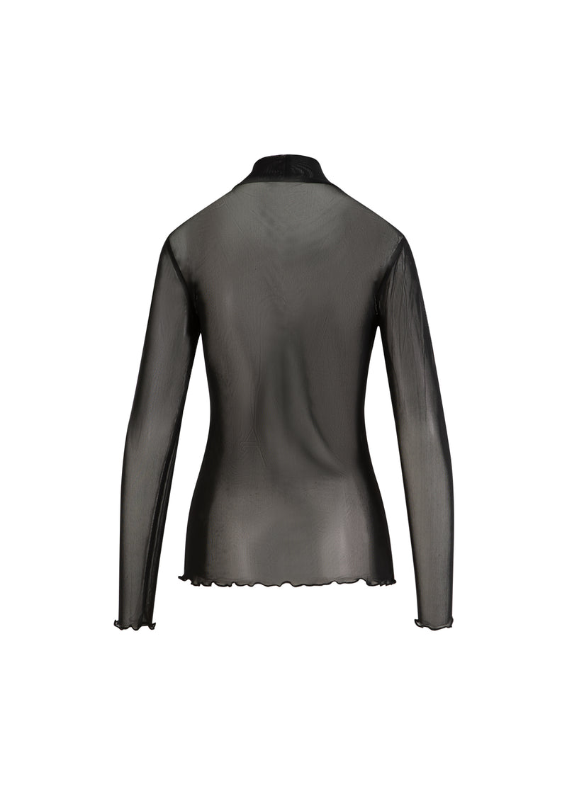 CC Heart CC HEART EVE MESH ROLLKRAGENPULLOVER Shirt/Blouse Black - 100