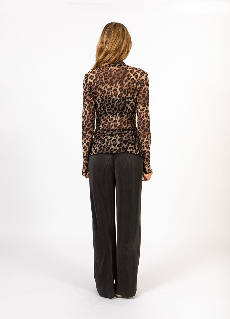 CC Heart CC HEART EVE MESH ROLLKRAGENPULLOVER Shirt/Blouse Leo print - 900