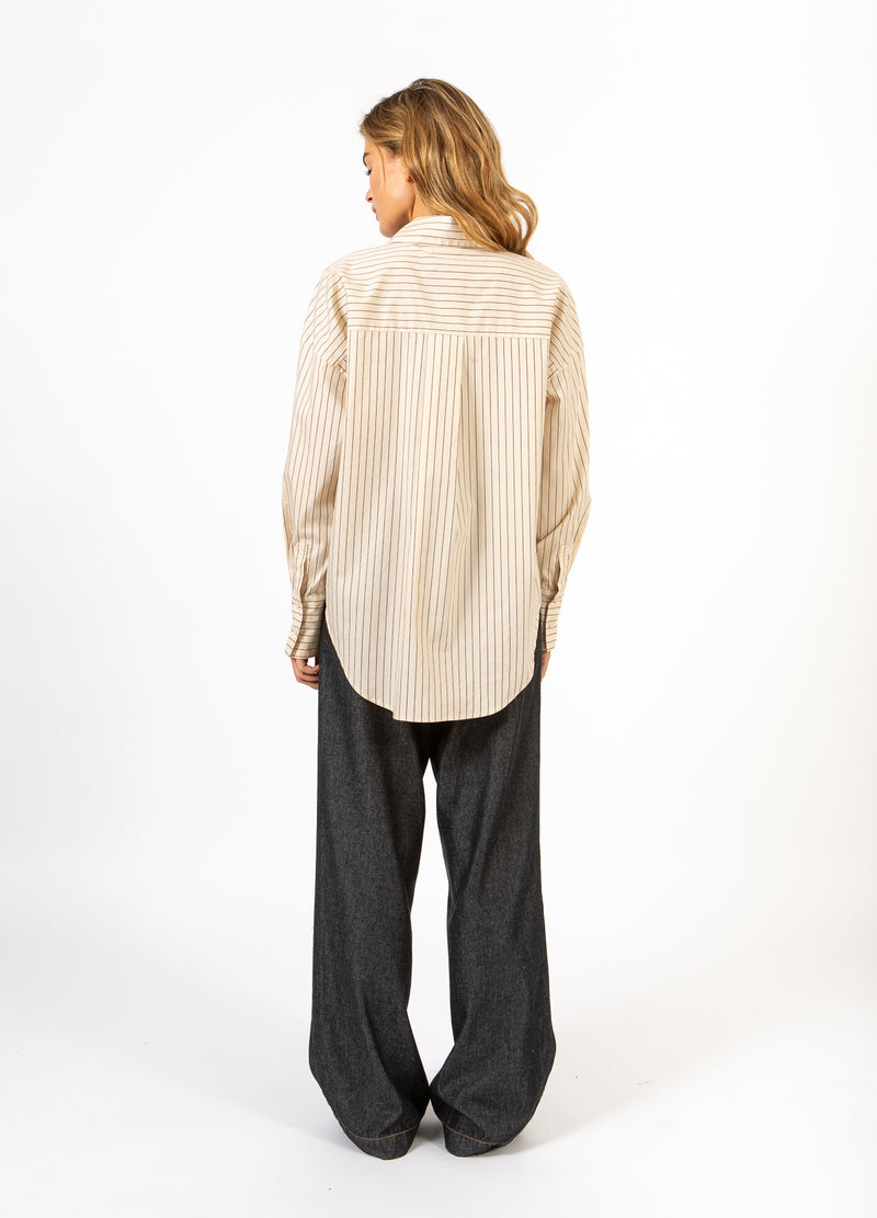 CC Heart CC HEART GRACIE STREIFEN LOOSE SHIRT Shirt/Blouse Creme stripes - 285
