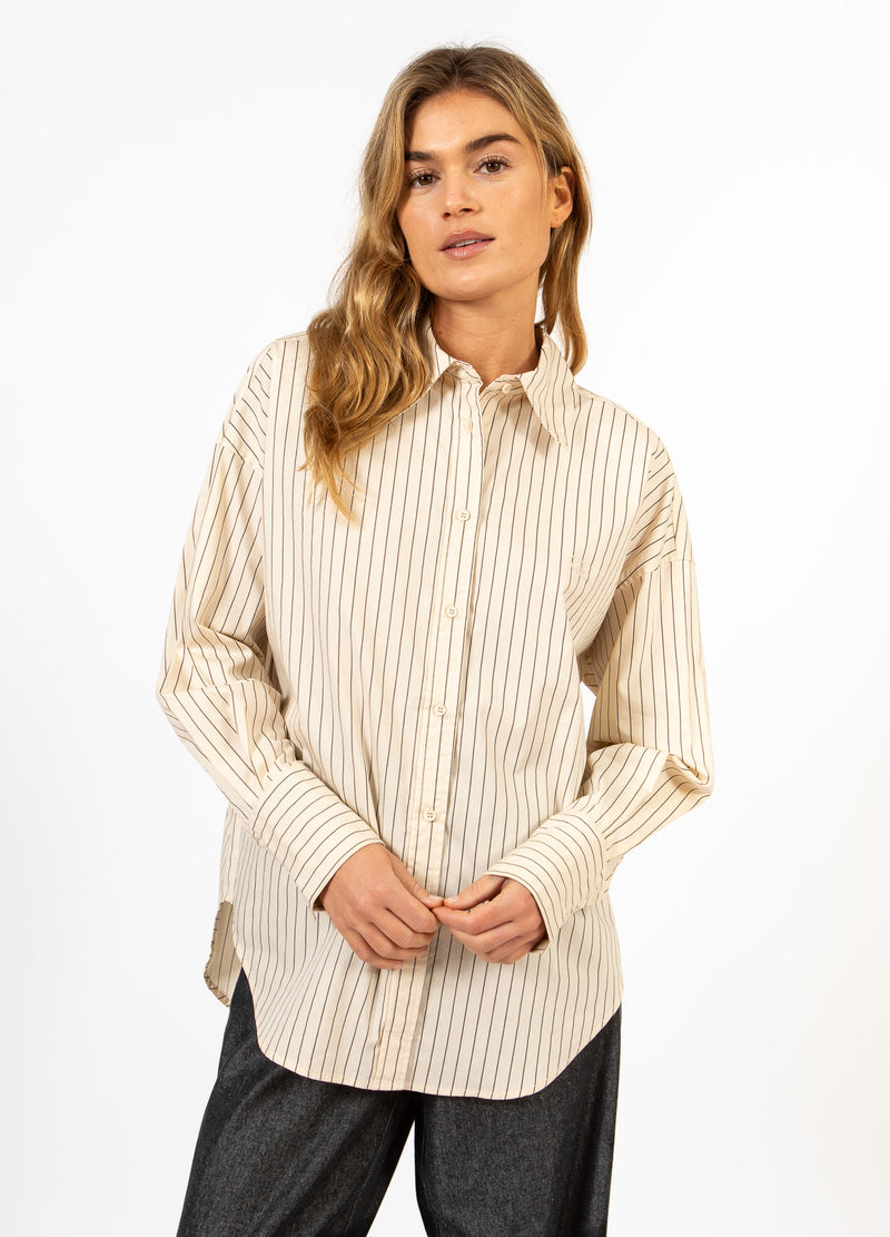 CC Heart CC HEART GRACIE STREIFEN LOOSE SHIRT Shirt/Blouse Creme stripes - 285
