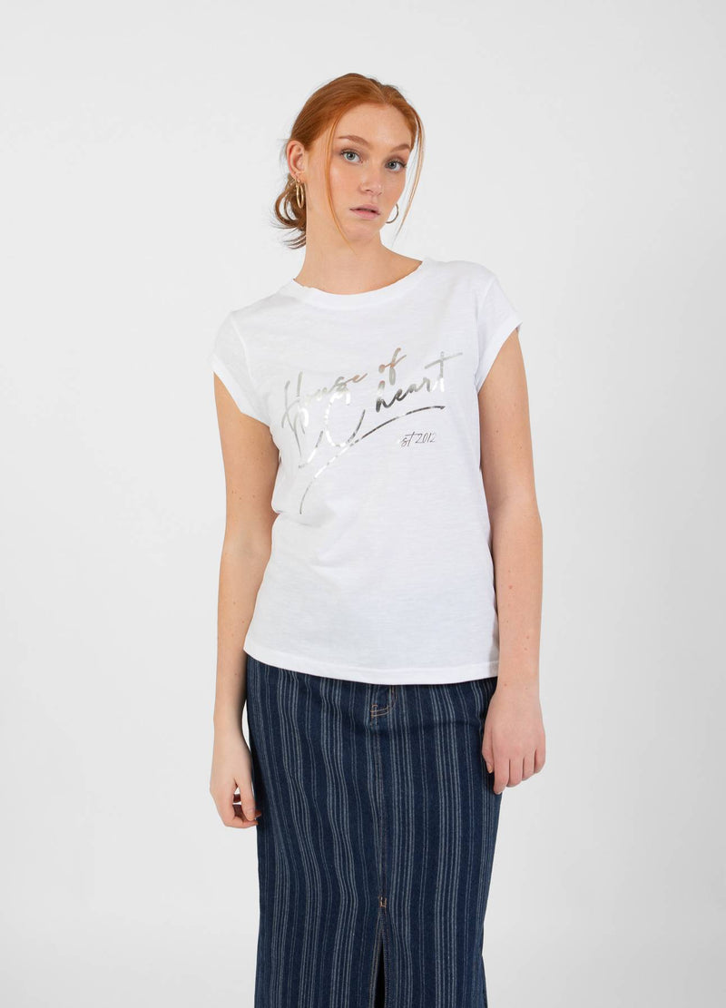 CC Heart CC HEART HOUSE T-SHIRT - KURZE ÄRMEL T-Shirt White - 200