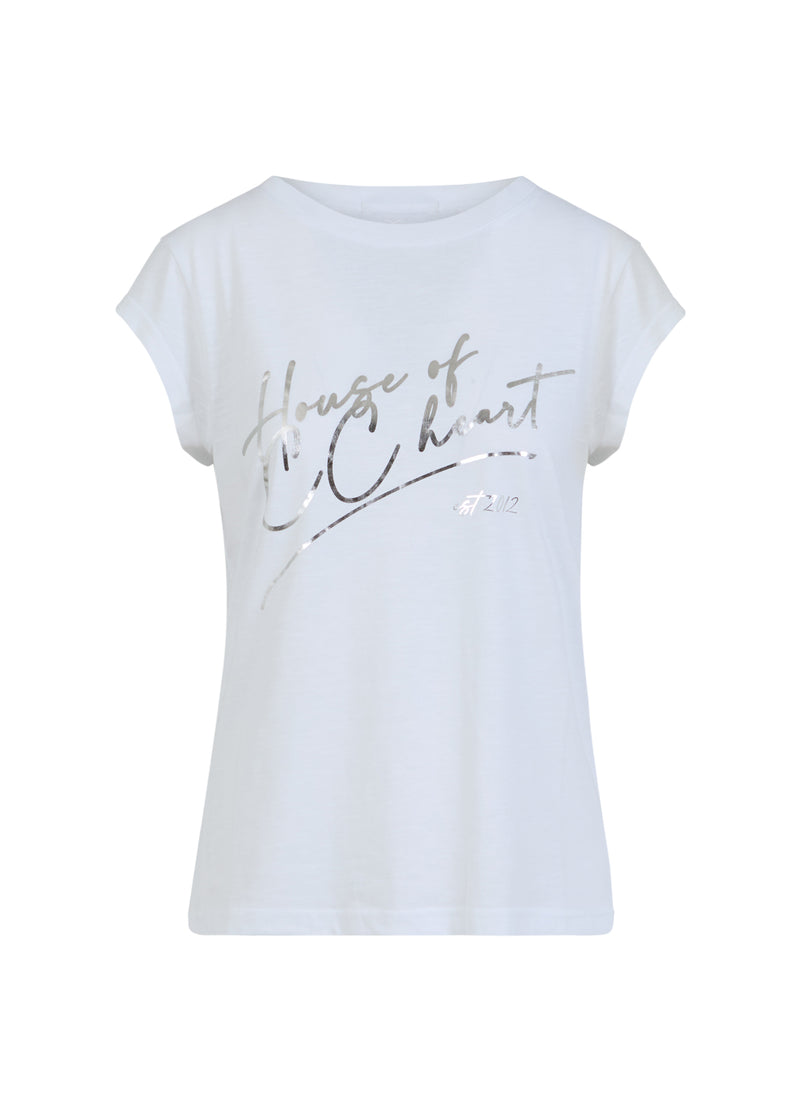 CC Heart CC HEART HOUSE T-SHIRT - KURZE ÄRMEL T-Shirt White - 200