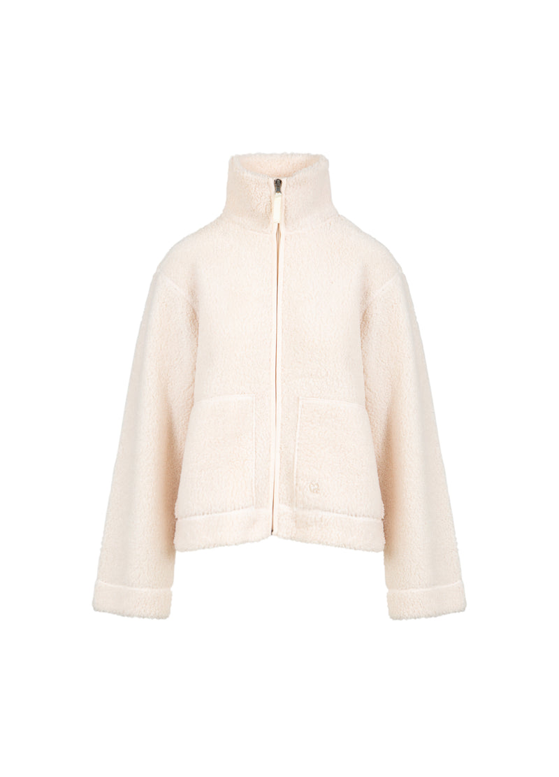 CC Heart CC HEART JAMIE FLEECE REIßVERSCHLUSS-PULLOVER Outerwear Off White - 202