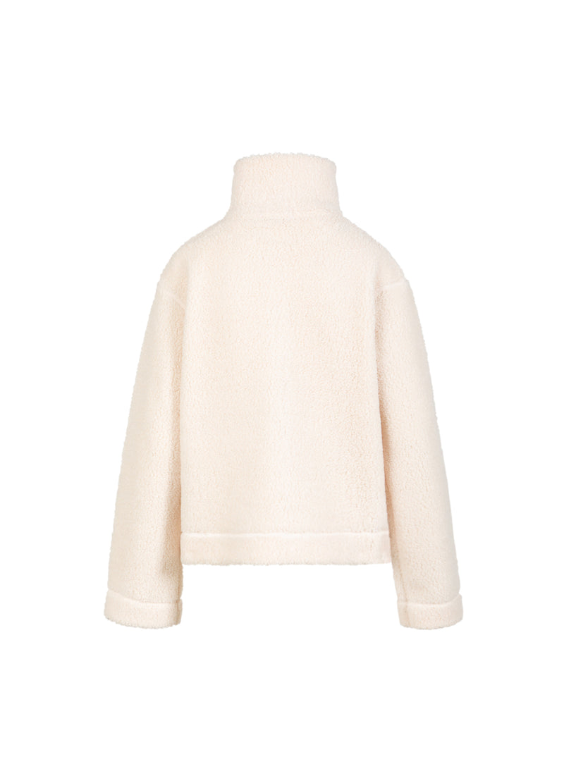 CC Heart CC HEART JAMIE FLEECE REIßVERSCHLUSS-PULLOVER Outerwear Off White - 202