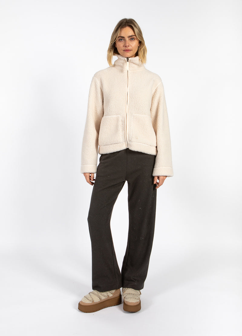 CC Heart CC HEART JAMIE FLEECE REIßVERSCHLUSS-PULLOVER Outerwear Off White - 202