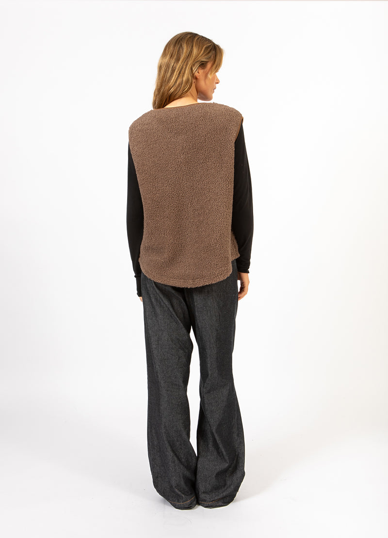 CC Heart CC HEART JAMIE FLEECE WESTE Outerwear Light nougat - 378