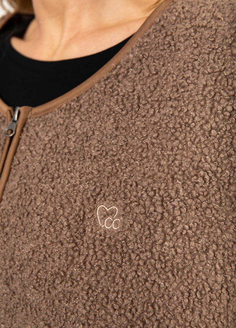 CC Heart CC HEART JAMIE FLEECE WESTE Outerwear Light nougat - 378