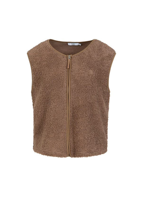 CC Heart CC HEART JAMIE FLEECE WESTE Outerwear Light nougat - 378