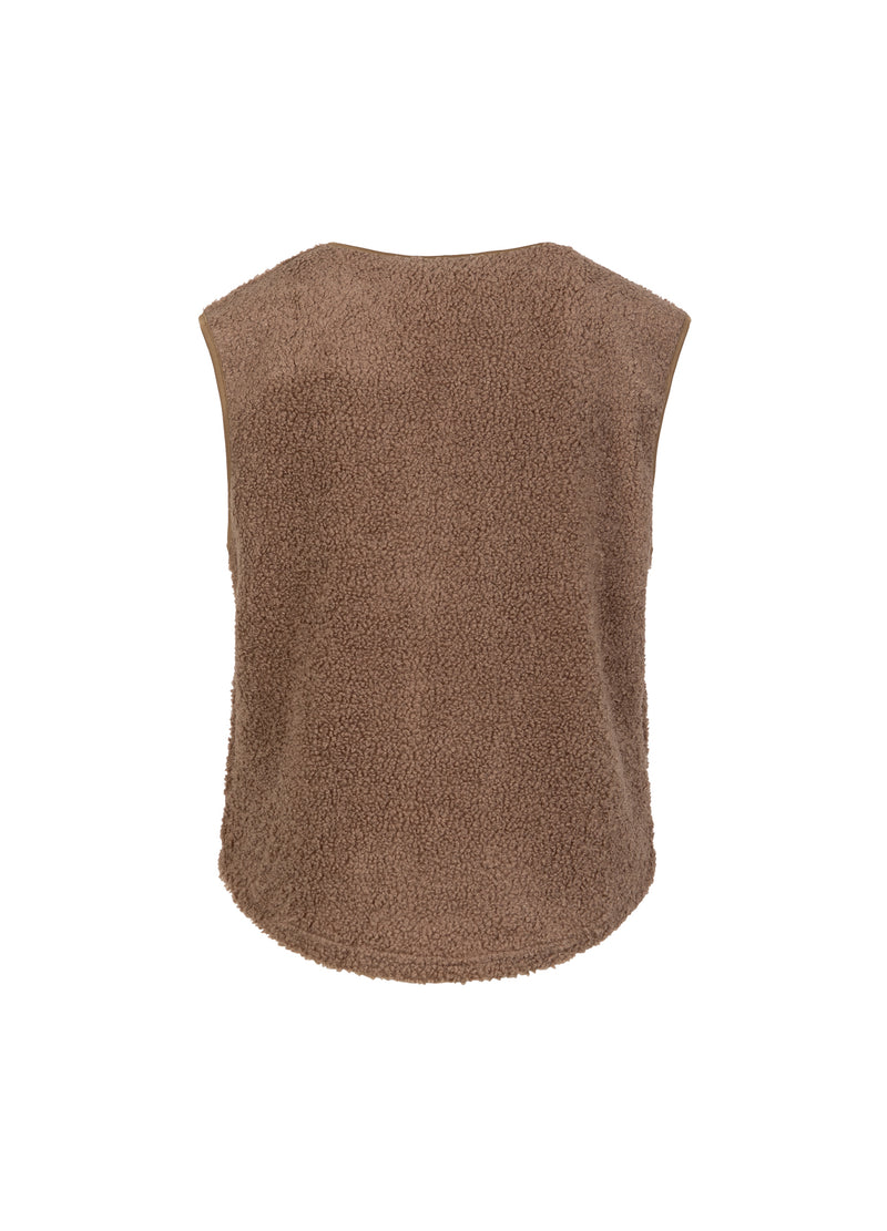 CC Heart CC HEART JAMIE FLEECE WESTE Outerwear Light nougat - 378
