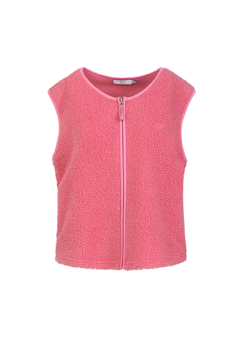 CC Heart CC HEART JAMIE FLEECE WESTE Outerwear Pink - 656