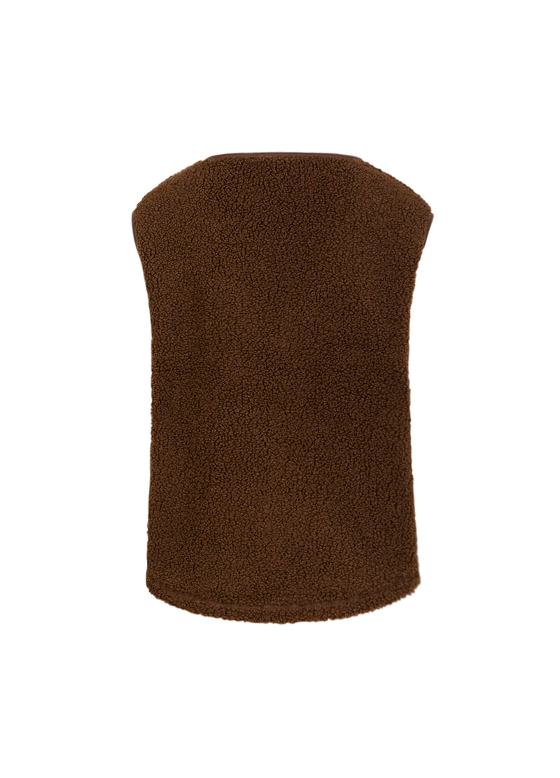 CC Heart CC HEART JAMIE FLEECE WESTE Vest Chocolate brown - 349