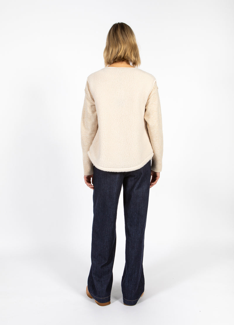 CC Heart CC HEART JAMIE FLEECE WESTE Vest Off White - 202