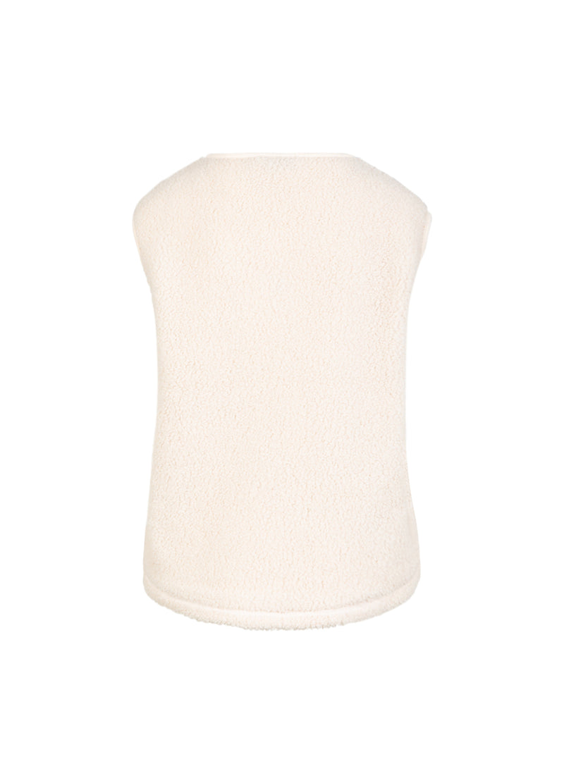 CC Heart CC HEART JAMIE FLEECE WESTE Vest Off White - 202