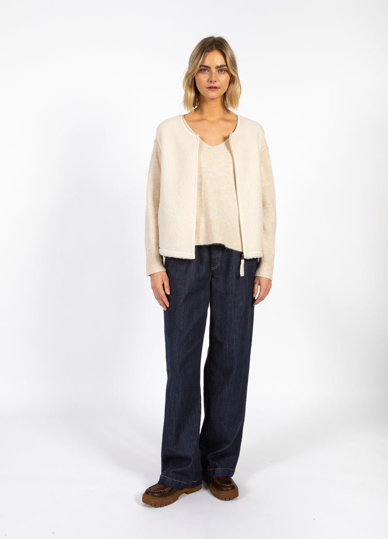 CC Heart CC HEART JAMIE FLEECE WESTE Vest Off White - 202