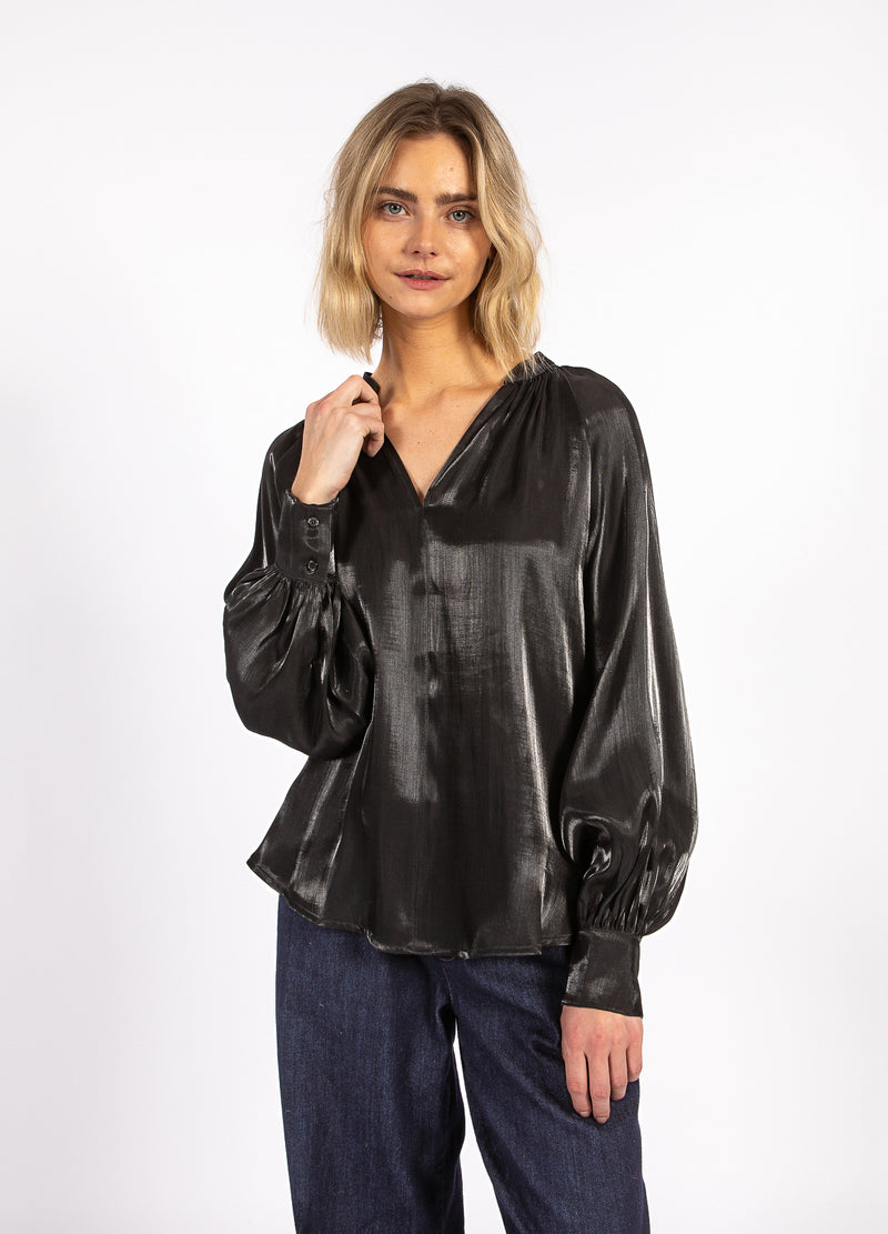 CC Heart CC HEART JOLIE BLUSE MIT RÜSCHEN Shirt/Blouse Black - 100
