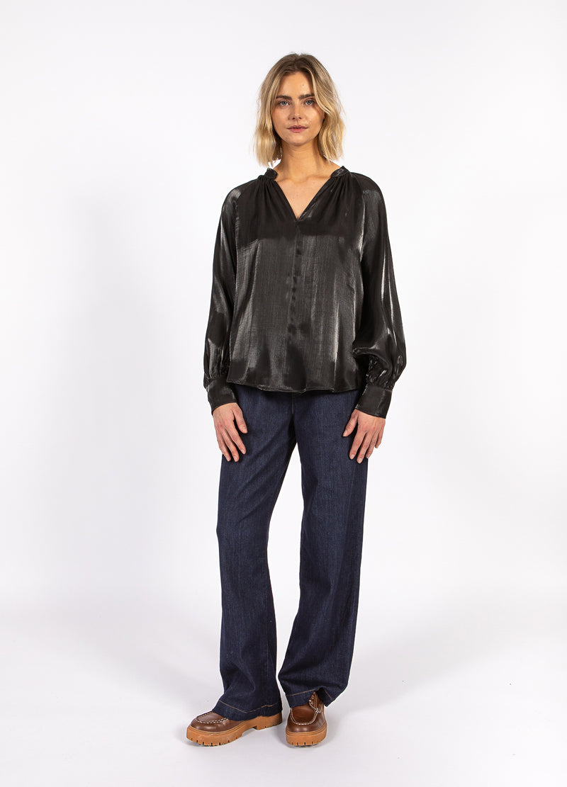 CC Heart CC HEART JOLIE BLUSE MIT RÜSCHEN Shirt/Blouse Black - 100