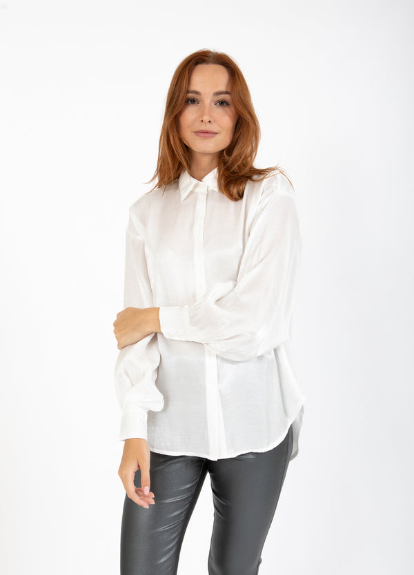 CC Heart CC HEART JOLIE METALLIC SHIRT Shirt/Blouse White - 200