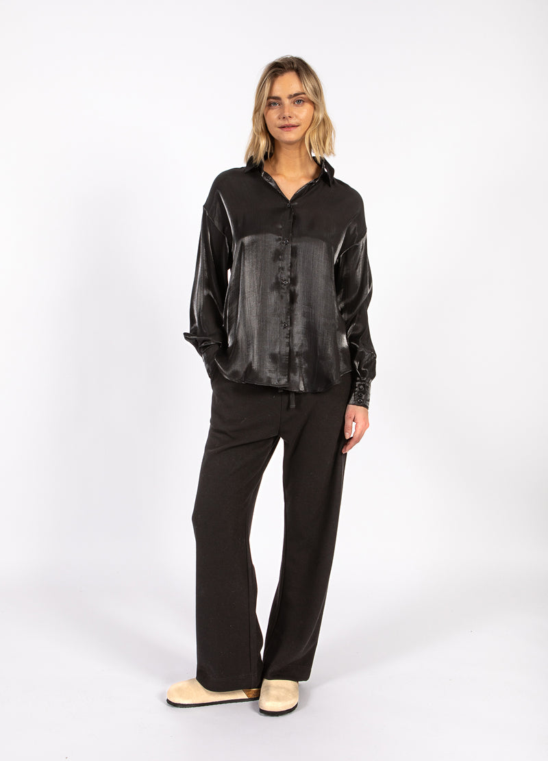 CC Heart CC HEART JOLIE METALLIC SHIRT Shirt/Blouse Black - 100