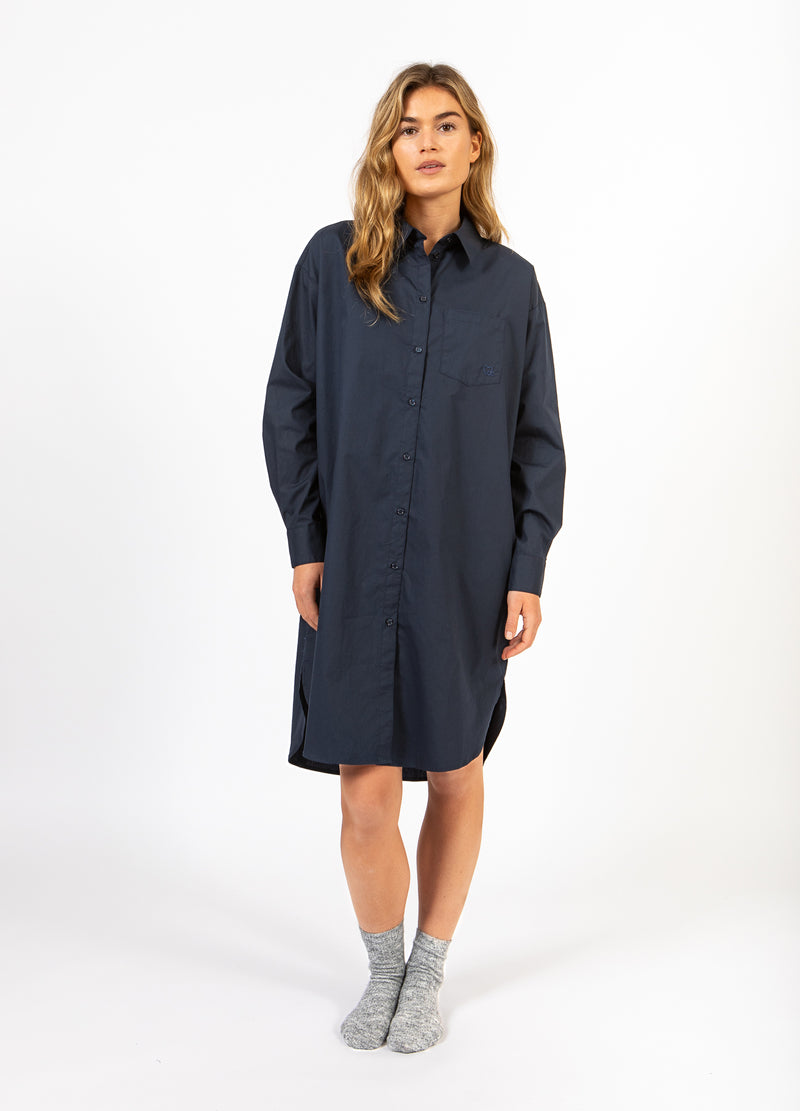 CC Heart CC HEART KIARA LANGE BLUSENKLEID Dress Navy - 563