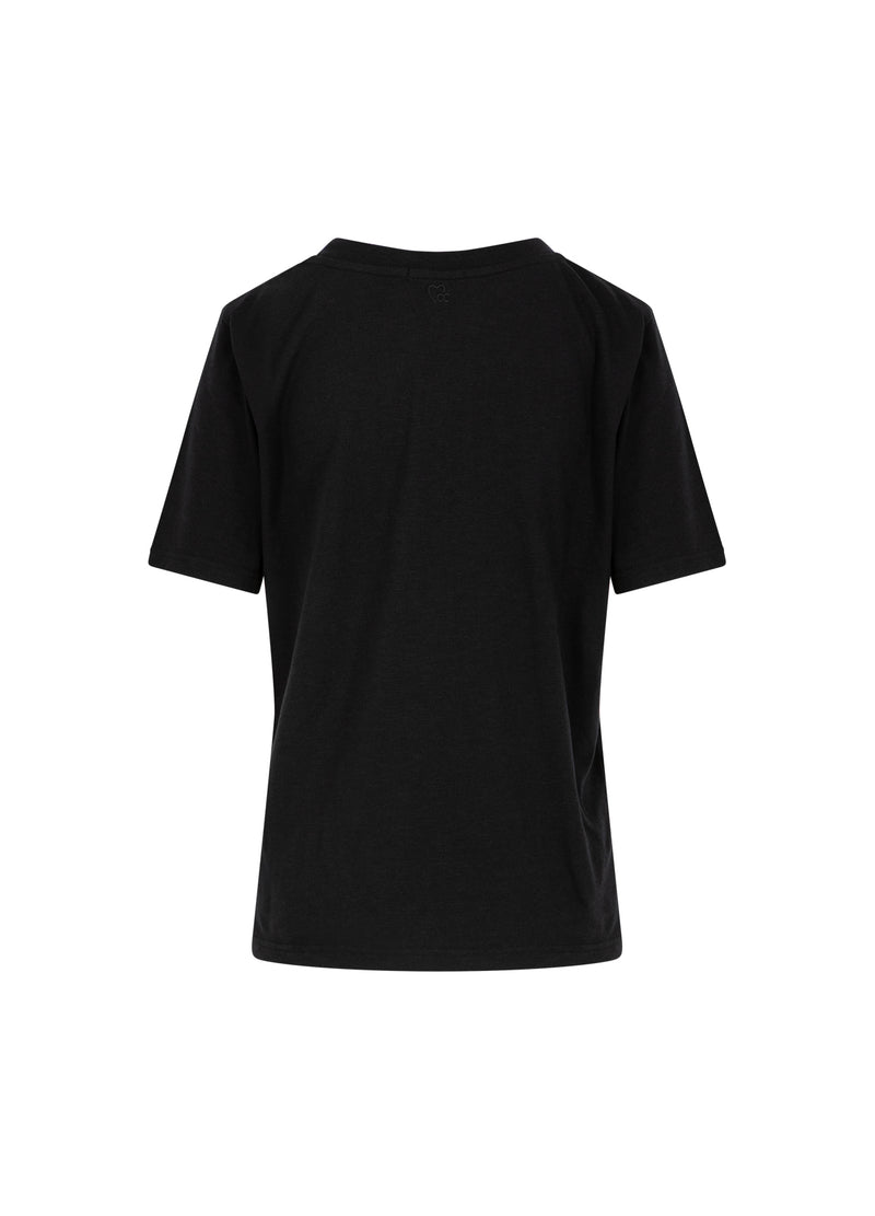 CC Heart CC HEART KLEINE SCHLEIFE TEE T-Shirt Black - 100