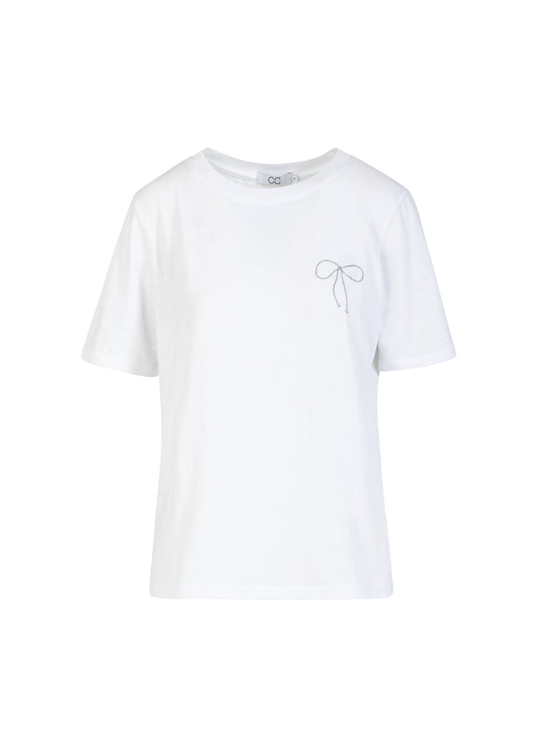 CC Heart CC HEART KLEINE SCHLEIFE TEE T-Shirt White - 200