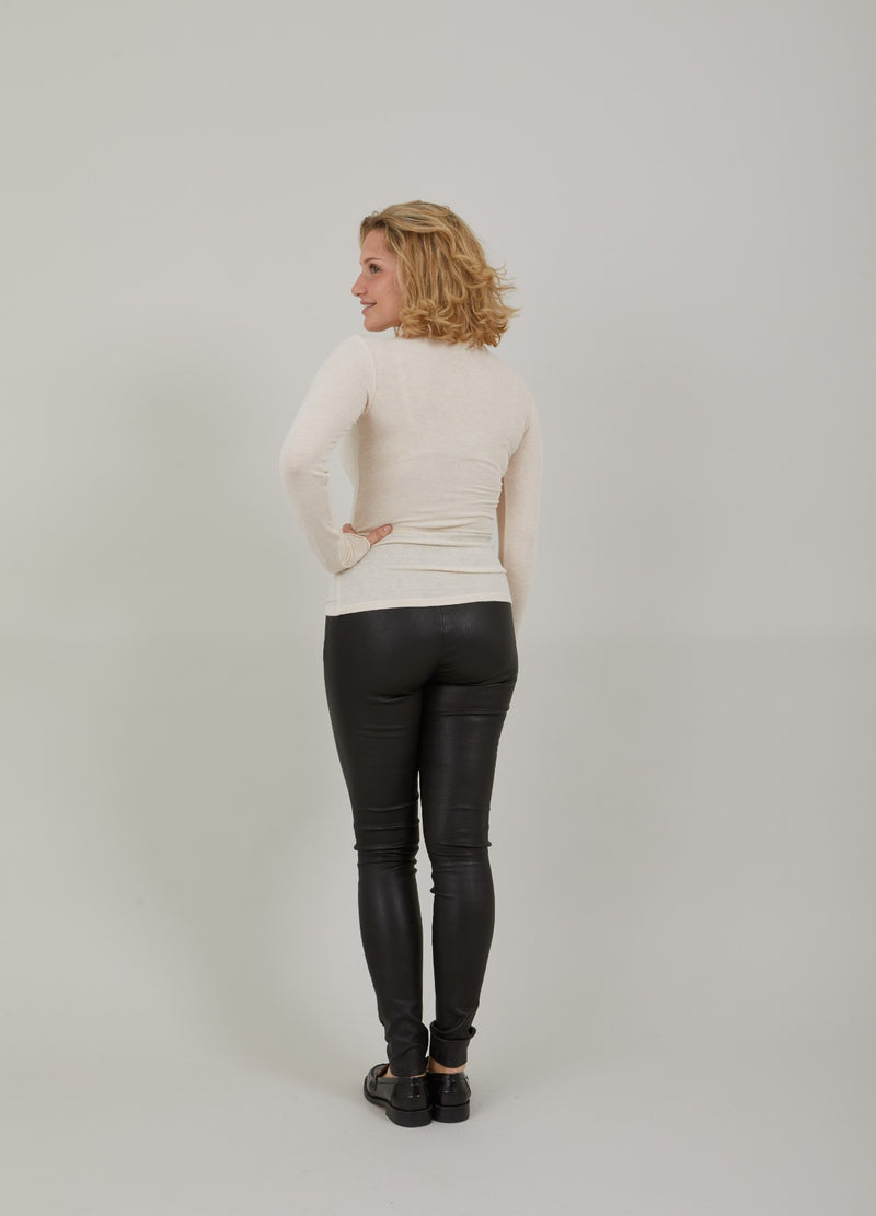 CC Heart CC HEART LANA ROLLKRAGEN Knitwear Creme - 364