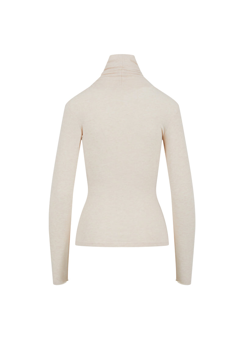CC Heart CC HEART LANA ROLLKRAGEN Knitwear Creme - 364