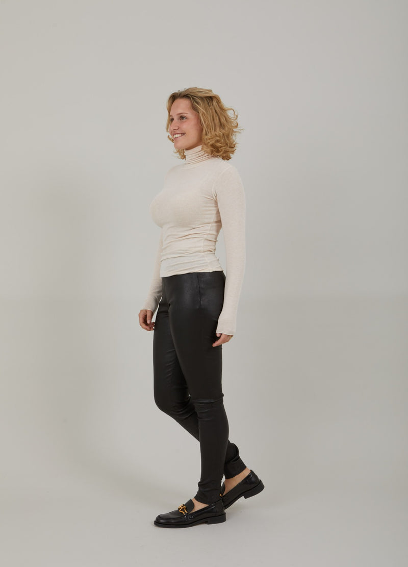 CC Heart CC HEART LANA ROLLKRAGEN Knitwear Creme - 364