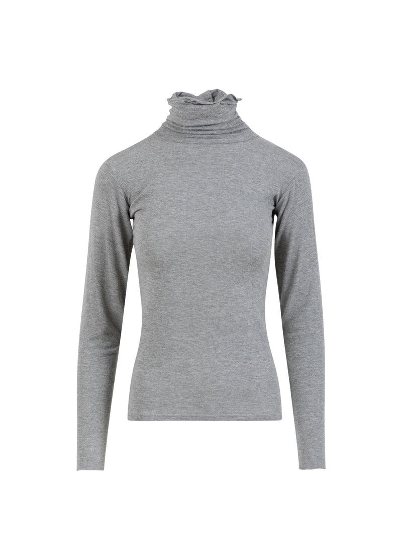 CC Heart CC HEART LANA ROLLKRAGEN Knitwear Grey melange - 142