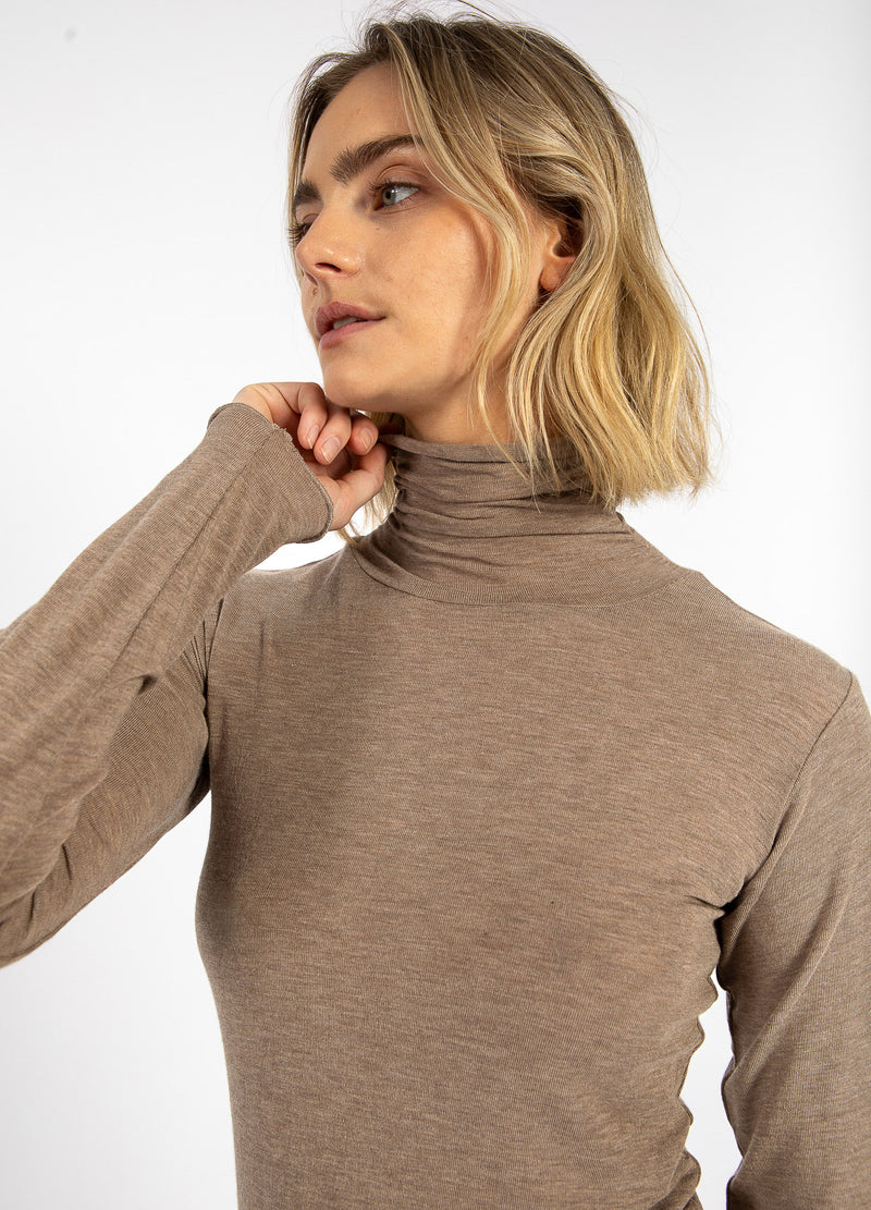 CC Heart CC HEART LANA ROLLKRAGEN Knitwear Hazel melange - 372