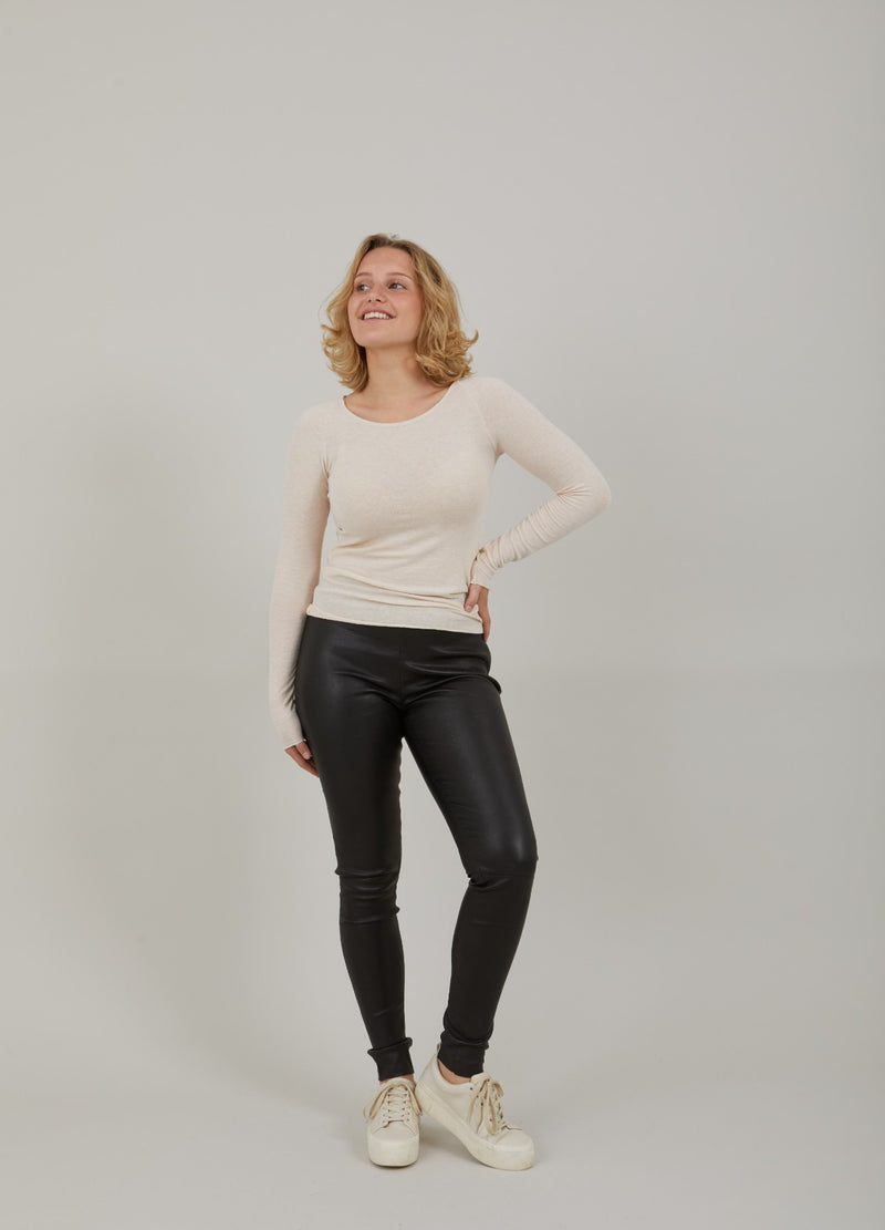 CC Heart CC HEART LANA STRICK MIT LANGEN ÄRMELN Knitwear Creme - 364