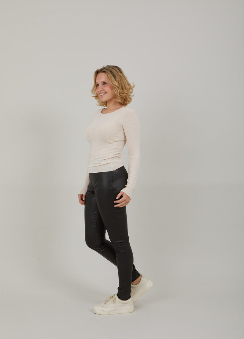 CC Heart CC HEART LANA STRICK MIT LANGEN ÄRMELN Knitwear Creme - 364