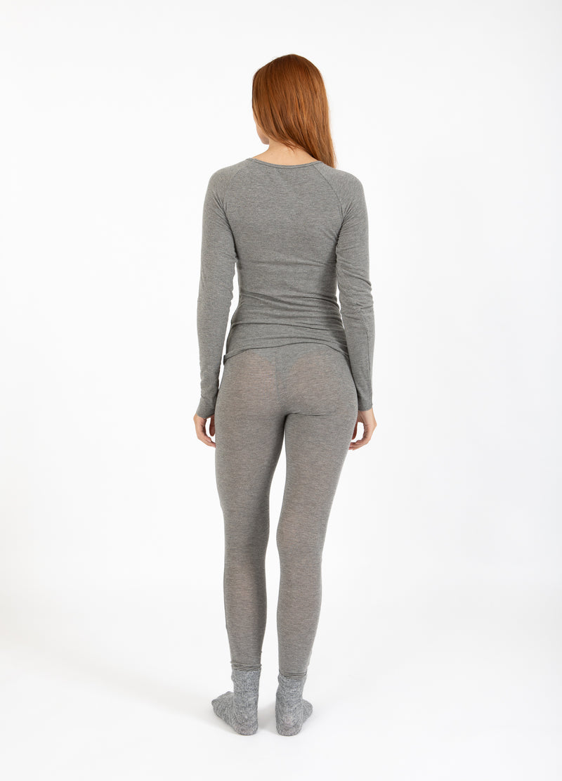 CC Heart CC HEART LANA STRICK MIT LANGEN ÄRMELN Knitwear Grey melange - 142