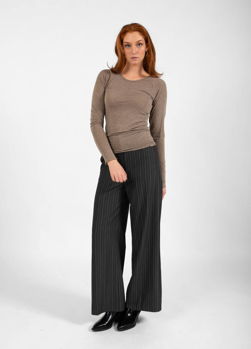 CC Heart CC HEART LANA STRICK MIT LANGEN ÄRMELN Knitwear Hazel melange - 372