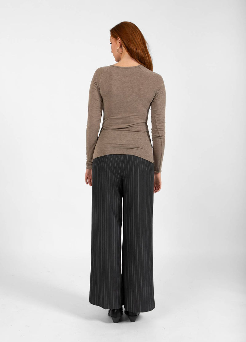 CC Heart CC HEART LANA STRICK MIT LANGEN ÄRMELN Knitwear Hazel melange - 372