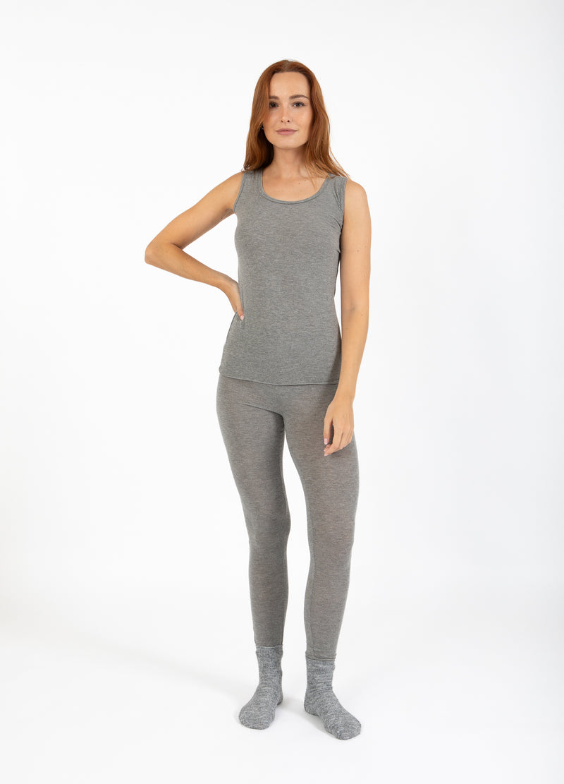 CC Heart CC HEART LANA WOLLE TANKTOPP Shirt/Blouse Grey melange - 142