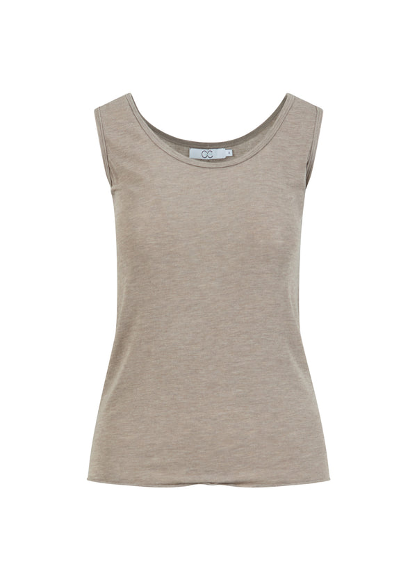 CC Heart CC HEART LANA WOLLE TANKTOPP Shirt/Blouse Hazel melange - 372