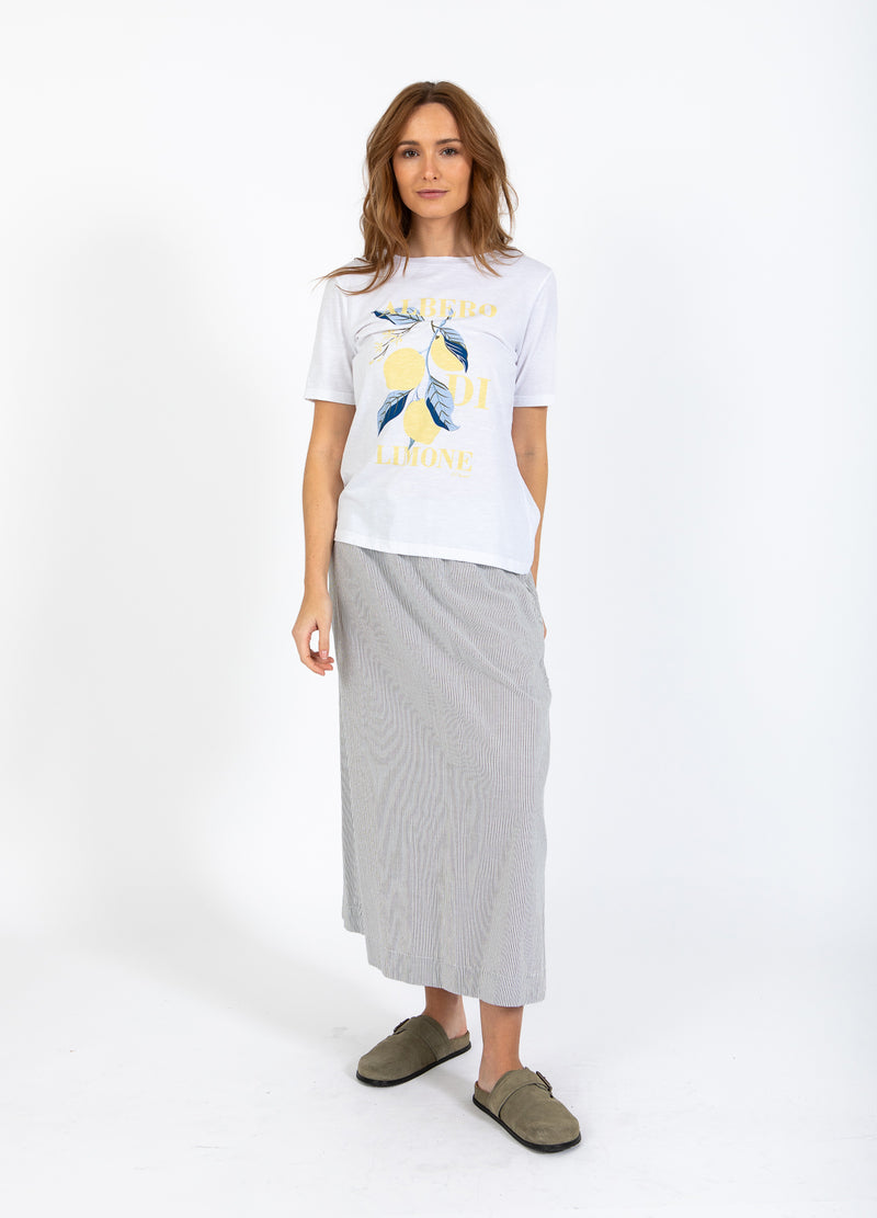 CC Heart CC HEART LEMON TEE - MITTLERE ÄRMEL T-Shirt White - 200