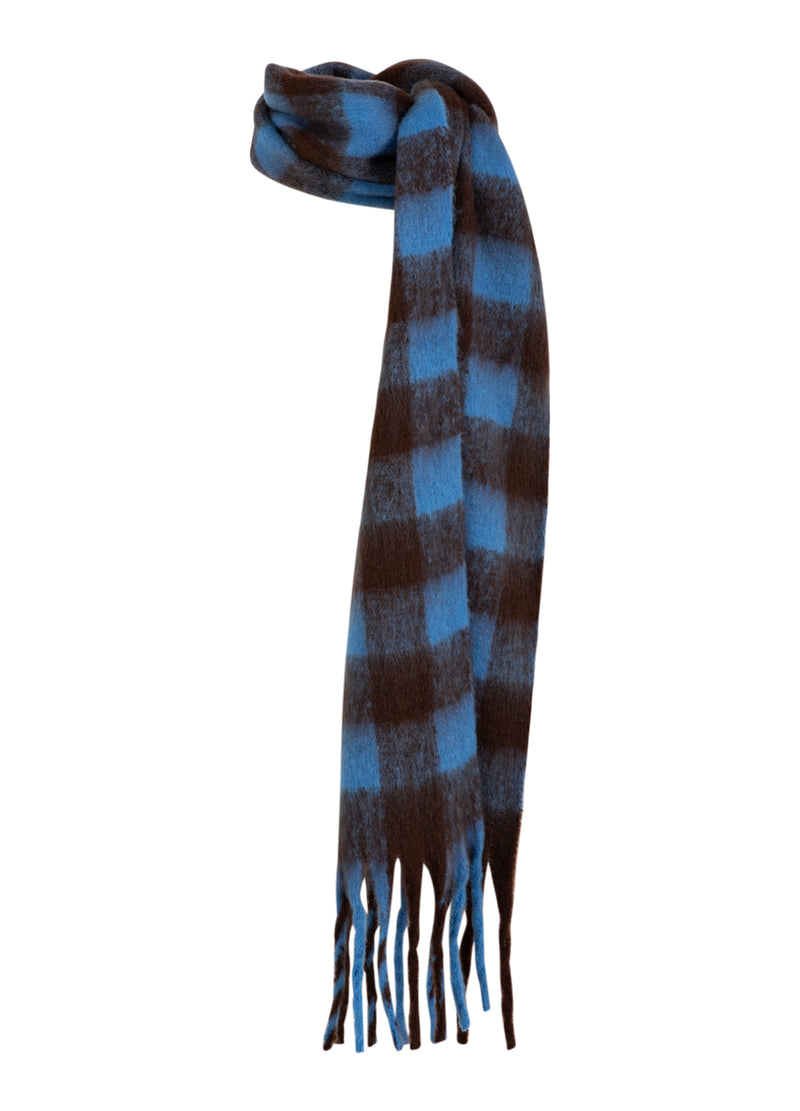 CC Heart CC HEART MAREN SCHAL Accessories Blue/brown check - 542
